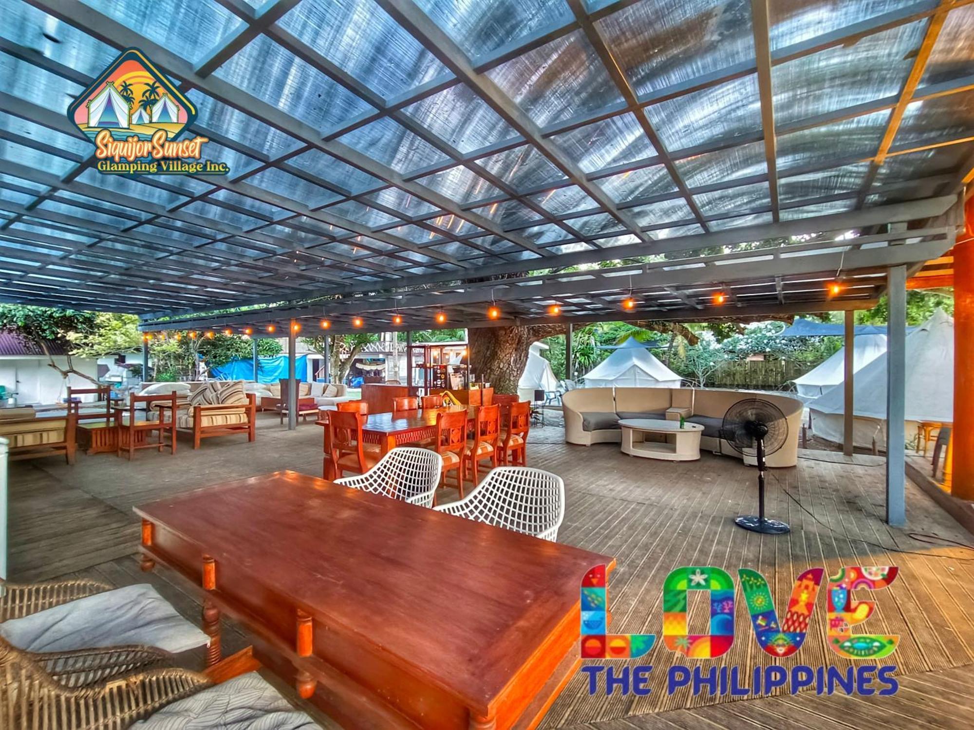 Siquijor Glamping Village San Juan  Ngoại thất bức ảnh